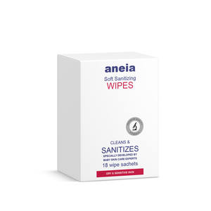 Toallitas suaves para bebés Aneia para el cuidado de la piel Embalaje con logotipo personalizado OEM OBM Etiqueta privada Toallitas húmedas para higiene infantil - Product Image 1