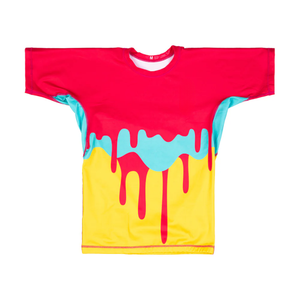 Rash Guard personnalisé de haute qualité pour hommes Couleur unique Manches courtes Conception de logo personnalisé Techniques lavées BJJ personnalisées - Product Image 5