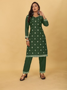 New Designer <b>Kurti</b> With Pent Set - Product Image 5