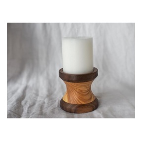 Bougeoir de luxe Bougeoirs décoratifs en bois pour la maison Restaurant Hôtel Emballage personnalisé au Vietnam SC Inde - Product Image 6