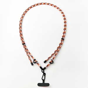 ชุดสายคล้องโทรศัพท์แบบถักที่สามารถปรับได้พร้อมสายคล้องลำตัวและที่ใส่หูฟังอเนกประสงค์สำหรับโทรศัพท์ทุกรุ่นทำจากโลหะที่ทนทาน - Product Image 5