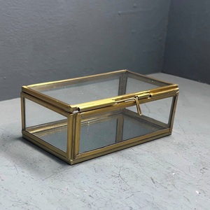 Jewellery <b>Box</b> Decorative <b>storage</b> <b>box</b> <b>small</b> with brass finish - Product Image 4