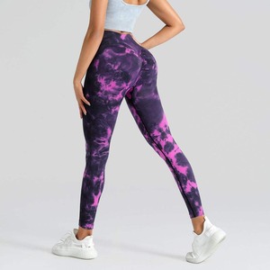 Custom Logo Soft Knitted High Waisted Yoga <b>Leggings</b> <b>for</b> <b>Women</b>-Breathable & Quick Dry Athletic Running Pants - Product Image 6
