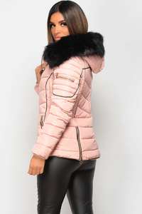 Veste matelassée à capuche pour femme de haute qualité, réversible, imperméable, écologique, pour l'hiver, respirante, personnalisable, OEM - Product Image 4