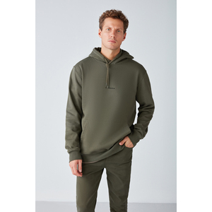 Sweat-shirt à capuche pour homme GRIMELANGE Epic, tissu ultra doux, coupe régulière, broderie - Product Image 4