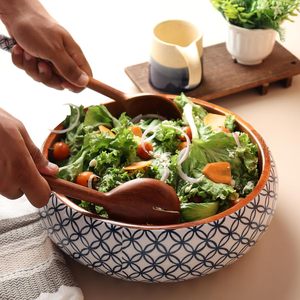 ชามไม้คุณภาพสูงสำหรับอาหารค่ำแบบยั่งยืนขนาดต่างๆชามไม้สำหรับใช้ในครัวเรือน - Product Image 6