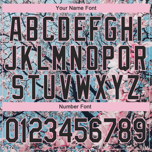 เสื้อสเวตเตอร์สวมหัวมีฮู้ดลายดอกไม้สีชมพูสีน้ำเงินออกแบบโลโก้ได้ตามต้องการ - Product Image 6