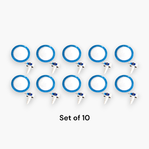 Juego de 10 Botones Pequeños Blue Diamond con Luz LED y Microinterruptor, Envío Gratis para Productos de Arcade - Product Image 3