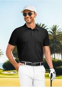 Mejor Premium Mayorista de los hombres Old Money Polo Camisetas para hombres Patrón sólido Knit Polo Shirt Casual XL Hollow Out Knit Top - Product Image 3