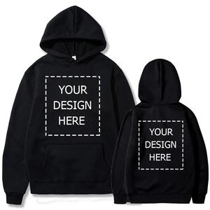 Manufacturer Custom With Pockets Heavy Thick Cotton 1000 GSM High Quality Pullover <b>Hoodie</b> With <b>Strings</b> - Product Image 4