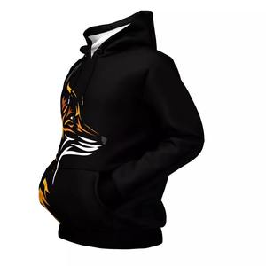 Sudadera con capucha de algodón bordado para hombre, Jersey masculino con estampado personalizado de moda para exteriores, 2022 - Product Image 2