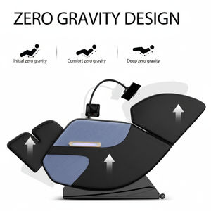 Sillón de Masaje Eléctrico de Gravedad Cero, Reclinable Shiatsu de Cuerpo Completo con Calor, Compresión de Aire, Rodillo para Pies y Altavoz Bluetooth - Product Image 3