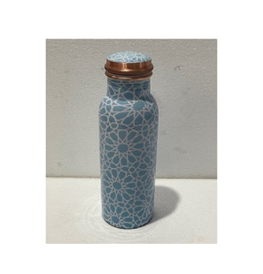 Bouteille d'eau en cuivre avancée élégante de qualité supérieure cadeau fait main personnalisé vente supérieure de qualité supérieure faite à la main - Product Image 1