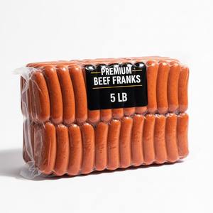 Oferta limitada de perros calientes de carne jugosa envasados a granel para proveedores de alimentos al por mayor, entrega rápida y calidad constante - Product Image 2