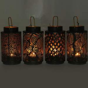 PLACING PARFUM TEALIGHT ONT BELLE et Décor de Fête Lanterne à Bougie de Sol pour Jardin Haanging Lanterne à Bougie - Product Image 3