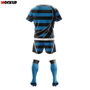Uniforme de Rugby Sublimado, Conjunto de Liga de Rugby Táctil, Logotipo Personalizado, Ropa Deportiva de Rugby de Poliéster de Secado Rápido - Product Image 6
