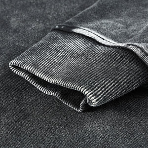 Dernier design, haute qualité, taille personnalisée, sweat à capuche pour homme d'hiver, fabriqué au Pakistan, coton mélangé respirant, lavage à la pierre - Product Image 5