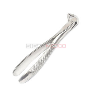 Forceps d'extraction manuels de qualité supérieure # 74 instruments dentaires de haute qualité en acier inoxydable allemand certifiés CE, à motifs anglais - Product Image 4