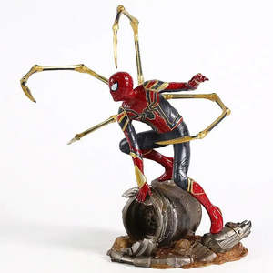 New Spiderman Action <b>Figure</b> Set PVC <b>Resin</b> Hero Figurine on Propulsor for Collecting Military and Model Toy Style - Product Image 6