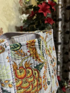 กระเป๋าผ้ากำมะหยี่ออกแบบได้สำหรับผู้หญิงกระเป๋าผ้าคอตตอนแบบมีที่จับสองอัน - Product Image 6