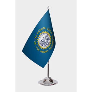 Custom 3x5ft <b>for</b> State South Dakota <b>Flag</b> Digital Printed Pennant Aluminum <b>Pole</b> Variety Including Cotton Felt Nylon Plastic Vinyl - Product Image 1