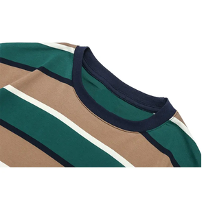 Venta al por mayor Hombres 100% de alta calidad personalizada mezcla de colores de manga corta e impresión personalizada camisetas unisex de gran tamaño - Product Image 4