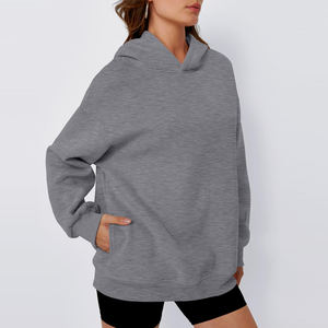 Pulls à capuche confortables pour femmes, vente en gros, impression de logo personnalisée, pull à capuche respirant pour femmes - Product Image 4