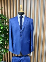 Costumes d'affaires de haute qualité pour hommes, taille plus, à double boutonnage, anti-rides, marque turque de première classe ZEYREK, sur mesure