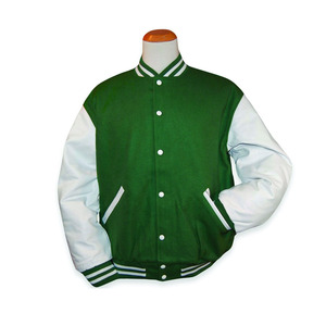 Veste personnalisée pour hommes Chenille Patch Jacket College Baseball Letterman Bomber Stand Collar Teams Custom Embroidery Varsity Jacket pour homme - Product Image 2