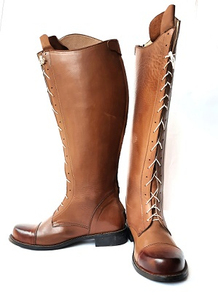 Calzado de equitación resistente al agua con suelas duraderas y diseño de soporte para actividades ecuestres, botas de equitación cómodas. - Product Image 5