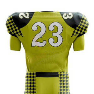 Uniforme de Fútbol Americano de Último Diseño, Nuevo Estilo Juvenil, Precio al por Mayor - Product Image 5