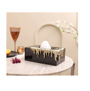 Halcyon serviette ที่วางผ้าเช็ดปากตกแต่งที่ทันสมัยที่วางบนโต๊ะเนื้อเยื่อที่วางบนโต๊ะรับประทานอาหารบ้านสำนักงาน - Product Image 1