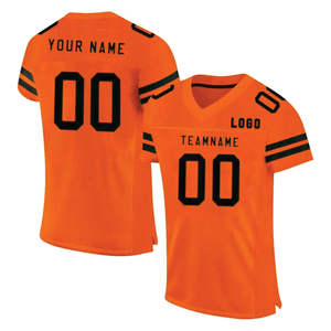 Camiseta de fútbol americano personalizada al por mayor camiseta de fútbol sublimada cosida camiseta de rugby de alta calidad para hombres/jóvenes - Product Image 4