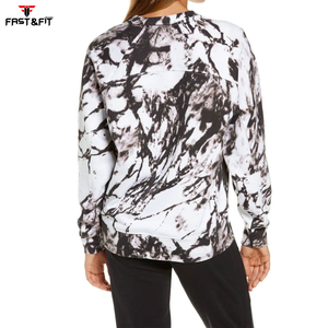 Peso ligero secado rápido 100% algodón venta al por mayor Sudadera Mujer personalizado Unisex sudadera de mujer - Product Image 3