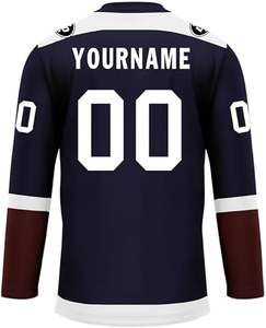 Vente en gros d'uniforme de hockey sur glace unisexe respirant à séchage rapide Style de service OEM sur mesure à vendre - Product Image 1