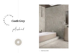 Azulejos de pared de porcelana elegantes 1200x1800 Premium gran formato 120x180 azulejos GVT pulidos con estilo duradero calidad de exportación - Product Image 2