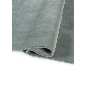 Alfombra de Lana Azul Jean-Hwl-84 Tejida a Mano, Color Sólido, Rectangular, Tamaño 9x12, para Sala de Estar, Entrada, Pasillo, para Adolescentes - Product Image 2