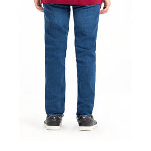 <b>High</b> Quality <b>Men's</b> Classic <b>Jeans</b> Wholesale Mid-<b>Waist</b> Pants Pattern Decoration Logo Colored Denim Soft Fabric <b>Men</b> <b>Jeans</b> OEM - Product Image 6