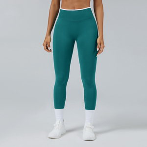 Vêtements de sport pour femmes Leggings de yoga évasés côtelés Vêtements pour femmes Logo personnalisé Gym Yoga Sportswear Leggings de yoga modal - Product Image 5