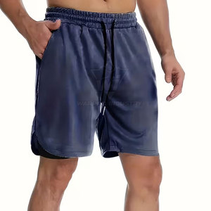 Stylish Solid Casual Running <b>Shorts</b> for <b>Men</b> Breathable <b>Quick</b> <b>Dry</b> Material for Sports Training Jogging and Daily Workout - Product Image 2