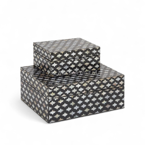 Caja de Joyería de Nácar, Proveedor Mayorista OEM, Incrustaciones de Concha Hechas a Mano, Vietnam - Product Image 2