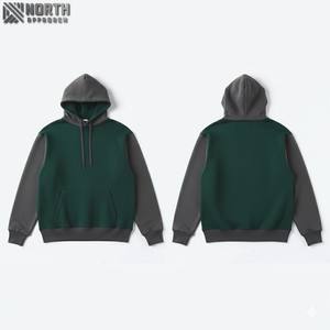 Odm Sweat à capuche en polaire pour hommes, sports d'hiver décontractés, qualité supérieure, logo personnalisé, vente en gros de sweats à capuche épais et brodés pour hommes - Product Image 3