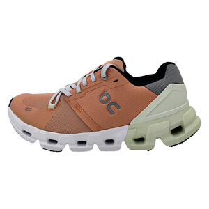 Chaussures pour femmes On Cloudflyer V4, modèle MSS-7198669, couleur pêche/aloe, 100% authentiques - Product Image 1