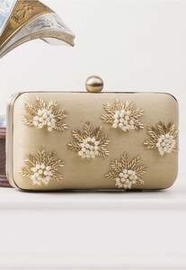 Usando bordado bolsos únicos mejor estilo bohemio bordado trabajo mano embrague monederos bolsos diseño elegante forro al por mayor - Product Image 4