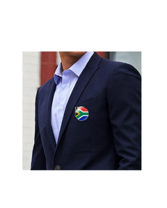 South African Eco-Friendly Fashionable <b>Badge</b> Brooch <b>Pin</b> Clothing Bag Accessory Novelty Gift Souvenir National Water Resistant - Product Image 5