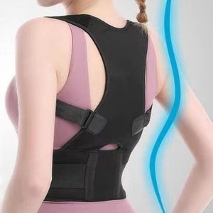 Réglable Respirant Polyester Nylon Écologique Léger Posture Correcteur Bien-Être Lombaire Épaule Soutien Ceinture Dos Corps - Product Image 1