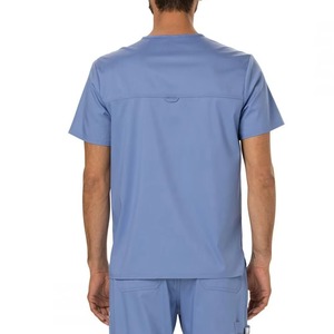 Uniforme Médico para Hombre de Tela Tecnológica, Uniforme Clínico Elástico Activo, Logotipo Personalizado al por Mayor - Product Image 5