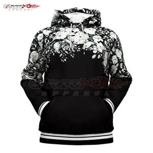 Sudadera con capucha básica con estampado vibrante para hombre, mangas completas y cordón ajustable, elementos esenciales de invierno a la moda - Product Image 1