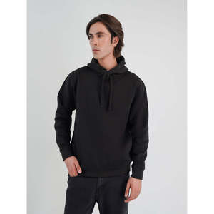 Sudadera con capucha CHANDRA informal y cómoda con logotipo personalizado, talla XS, de felpa francesa, con cremallera, antiarrugas, antidecoloración, diseño de parches y apliques. - Product Image 2