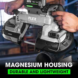 Sierra de cinta inalámbrica sin escobillas de 5 pulgadas para corte profundo, solo herramienta, para metal, azulejos y madera - para bricolaje, cargador de batería eléctrico no incluido - Product Image 4